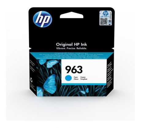 Atramentová náplň HP 3JA23AE HP 963 cyan (700 str.) pre OfficeJet Pro 9010/9012e