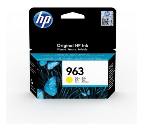 Atramentová náplň HP 3JA25AE HP 963 yellow (700 str.) pre OfficeJet Pro 9010/9012e