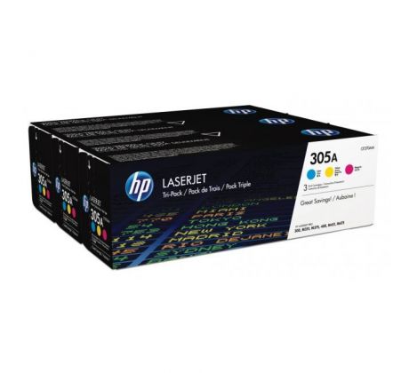 Toner HP CF370AM HP 305A kombin. balenie C/M/Y (CE411A,CE412A,CE413A)