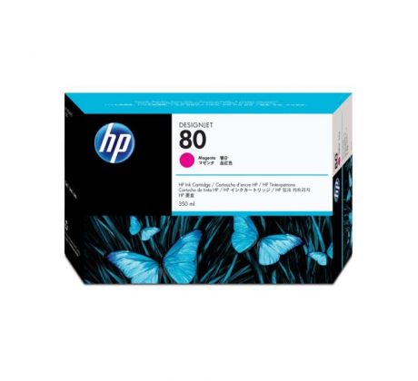 Atramentová náplň HP C4847A HP 80 magenta (350 ml) pre Designjet 1000