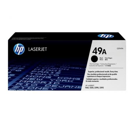 Toner HP Q5949A HP 49A black (2.500 str.) pre LaserJet 1160/1320/3390/3392