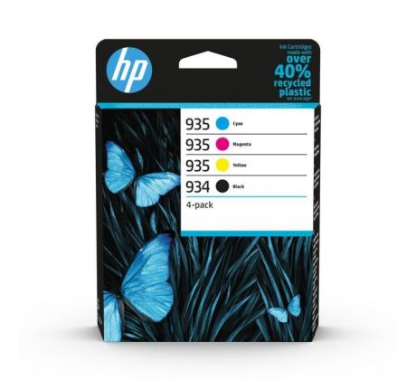 Atramentová náplň HP 934/935 CMYK Original Ing Cartridge 4-pack nahrada za X4E14AE