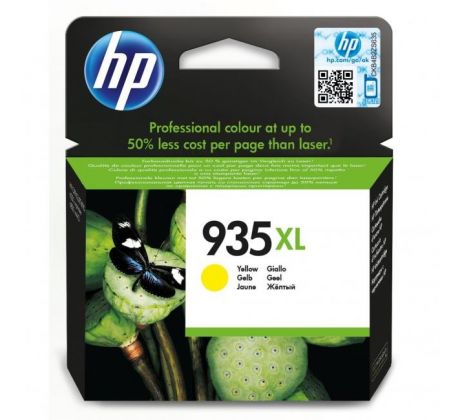 Atramentová náplň HP C2P26AE HP 935XL yellow XL (825 str.) pre OfficeJet Pro 6230/6830