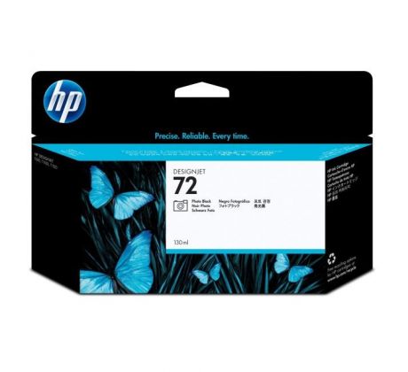 Atramentová náplň HP C9370A HP 72 black (130 ml) pre DesignJet T610/T620/T790/T770