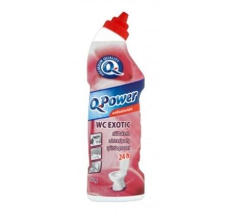 Q-Power WC gél 750 ml - Exotic antibakteriálny