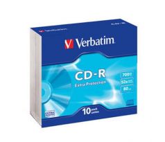 Verbatim CD-R 700MB 52x Extra protection surface slim