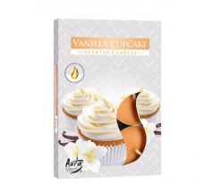 Čajové sviečky Vanilla Cupcake (6 ks)