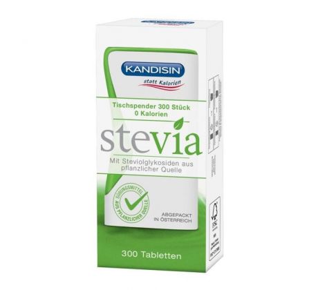 Sladidlo Stevia Kandisin tablety 300 ks