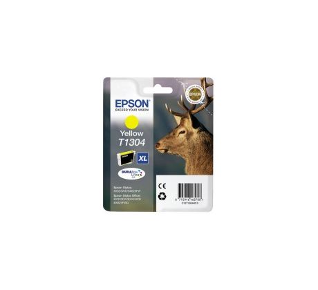 kazeta EPSON SX525WD/SX620FW/BX320FW yellow XL (1005 str.) (C13T130440)