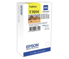 kazeta EPSON WorkForce WP4000,WP4500 yellow XXL (3400 str.) (C13T701440)