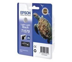 kazeta EPSON light-light black, with pigment ink EPSON UltraChrome K3, series Turtle-Size XL, in blister pack RS. (C13T157940)