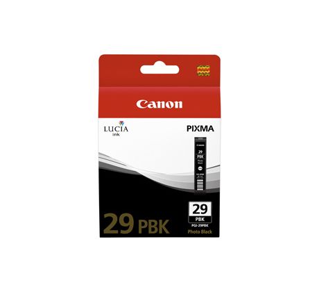 kazeta CANON PGI-29PBK photo black PIXMA Pro 1 (1225 str.) (4869B001)