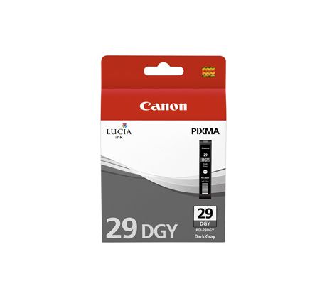 kazeta CANON PGI-29DGY dark grey PIXMA Pro (1670 str.) (4870B001)