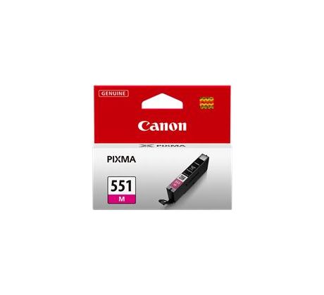 kazeta CANON CLI-551M magenta MG 5450/6350, iP 7250, MX 925 (330 str.) (6510B001)