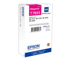 kazeta EPSON WorkForce WF-5620,5690,5190,5000 seria magenta XXL (4000 str.) (C13T789340)