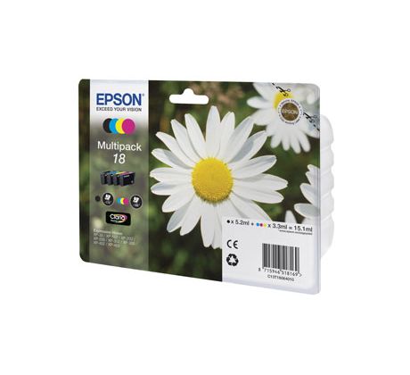 kazeta EPSON XP-305 T1806 Multipack CMYK 18 (C13T180640)