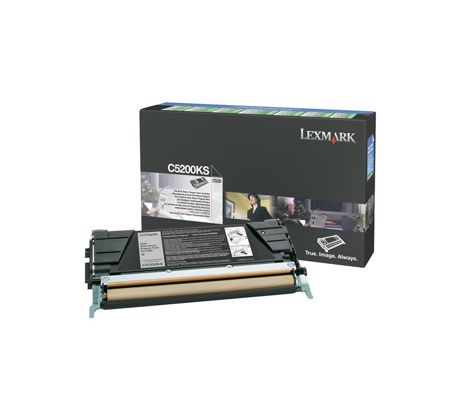 Toner Lexmark C530 BLACK (1500 str.) (C5200KS)