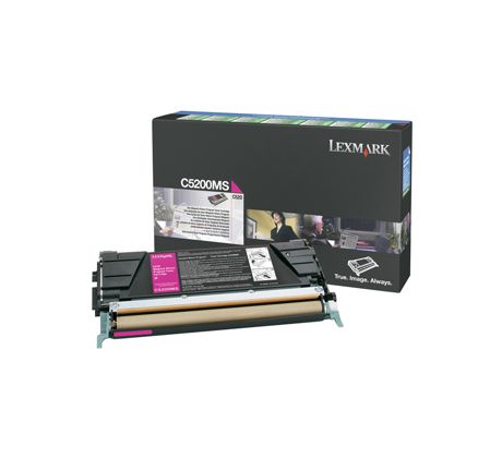 Toner Lexmark C530 MAGENTA (1500 str.) (C5200MS)