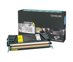 Toner Lexmark C522 C524 C530 C532 C534 YELLOW (3000 str.) (C5220YS)