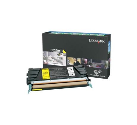 Toner Lexmark C522 C524 C530 C532 C534 YELLOW (3000 str.) (C5220YS)