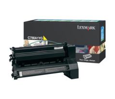 Toner Lexmark C780/C782/X782 YELLOW (6000 str.) (C780A1YG)