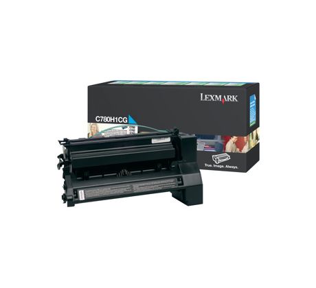 Toner Lexmark C780/C782/X782 CYAN (10000 str.) (C780H1CG)