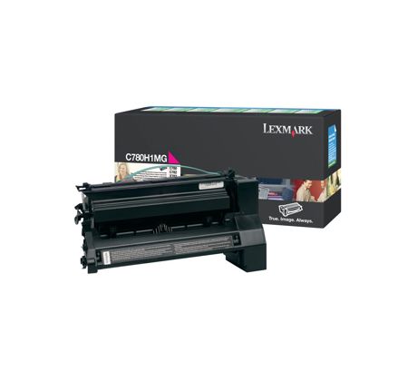 Toner Lexmark C780/C782/X782 MAGENTA (10000 str.) (C780H1MG)