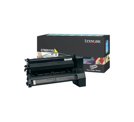 Toner Lexmark C782 X782 YELLOW (15000 str.) (C782X1YG)