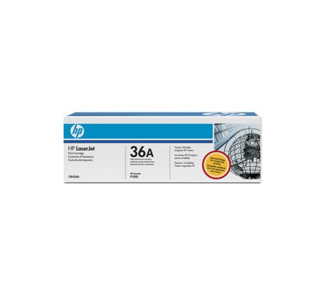 TONER HP CB436A Čierny pre LJ P1505 (2000 str.) (CB436A)