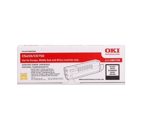 toner OKI C5650/C5750 black (43865708)