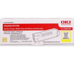 toner OKI C5650/C5750 yellow (43872305)