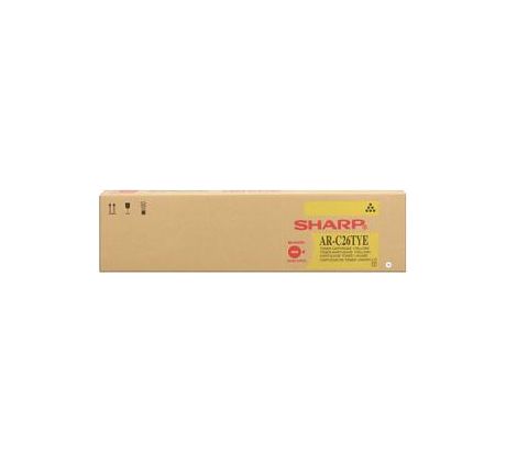 toner SHARP AR-C26TYE Yellow AR-C170M/C172M/C262M (5500 str.) (ARC26TYE)