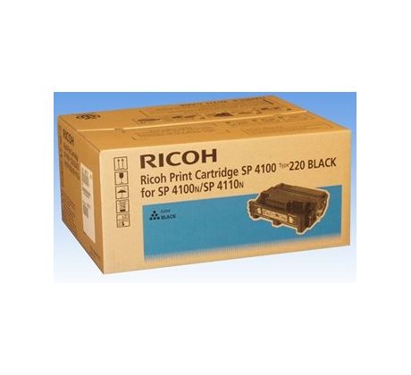 toner RICOH SP4100 Typ 220 Black SP4100/SP4100N/SP4110N/SP4210N/SP4310N (407649/402810/407008)