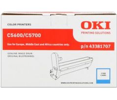 valec OKI C5600/C5700 cyan (43381707)