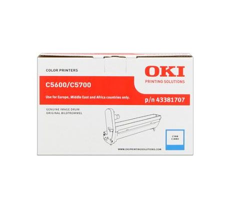 valec OKI C5600/C5700 cyan (43381707)