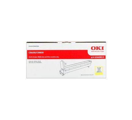 valec OKI C8600/C8800 yellow (43449013)