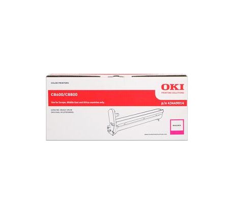 valec OKI C8600/C8800 magenta (43449014)