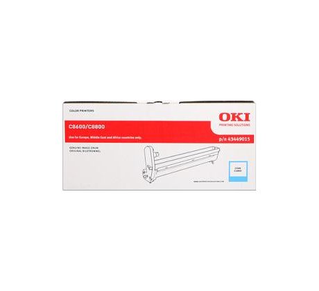 valec OKI C8600/C8800 cyan (43449015)