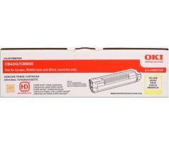 toner OKI C8600/C8800 yellow (43487709)