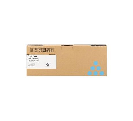 toner RICOH Typ SPC220E Cyan SP C220/C221/C222/C240 (406053/406766/407645)