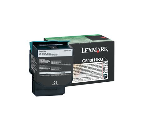 Toner Lexmark C540,C543,C544,X543,X544 Black (2500 str.) (C540H1KG)