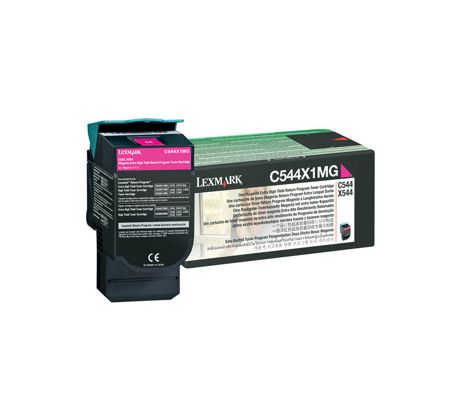 Toner Lexmark C544 / X544 /X546 Magenta (4000 str.) (C544X1MG)