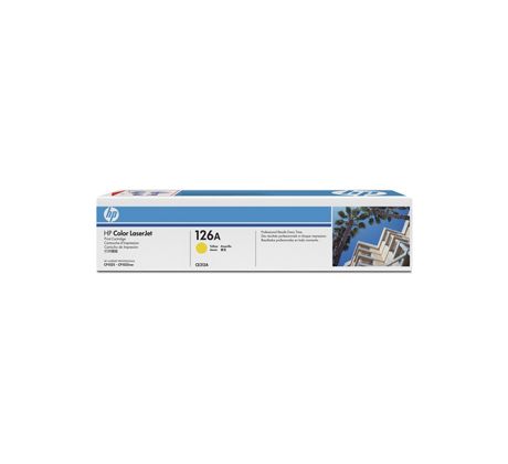 TONER HP CE312A Žltý toner HP126A pre LaserJet Pro CP1025/nw (1000 str.) (CE312A)