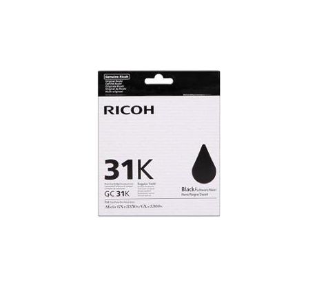 toner RICOH Typ GC 31 LC Black GXe2600/GXe3000N/GXe3300N/GXe3350N/GXe5550 (405688)