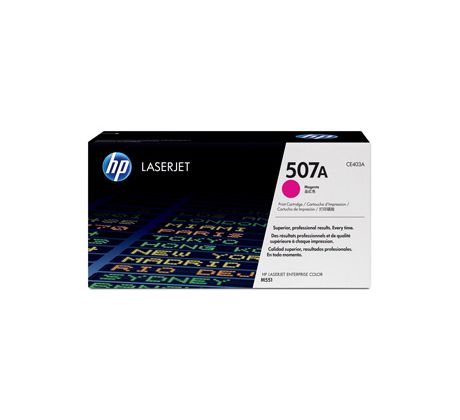 TONER HP CE403A No.507A magenta pre LJ Enterprise 500 Color M551 (6000 str.) (CE403A)