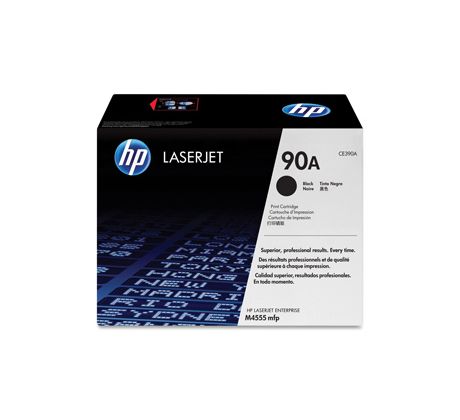 TONER HP CE390A Čierny pre LaserJet Enterprise M4555 serie (10000 str.) (CE390A)