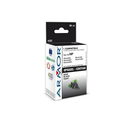 alt. kazeta wecare ARMOR pre HP Officejet 6000, 6500 black CD975AE (1730 str.) (K20449W4)