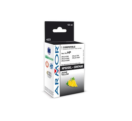 alt. kazeta wecare ARMOR pre HP Officejet 6000, 6500 yellow CD974AE (K20452W4)