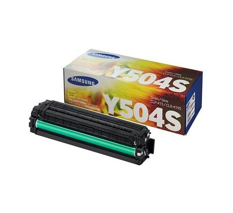 toner SAMSUNG CLT-Y504S CLP 415, CLX 4195, Xpress C1810/C1860 yellow (CLT-Y504S/ELS (SU502A))