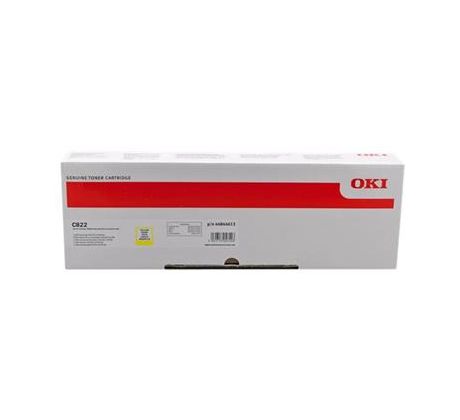 toner OKI C822 yellow (44844613)